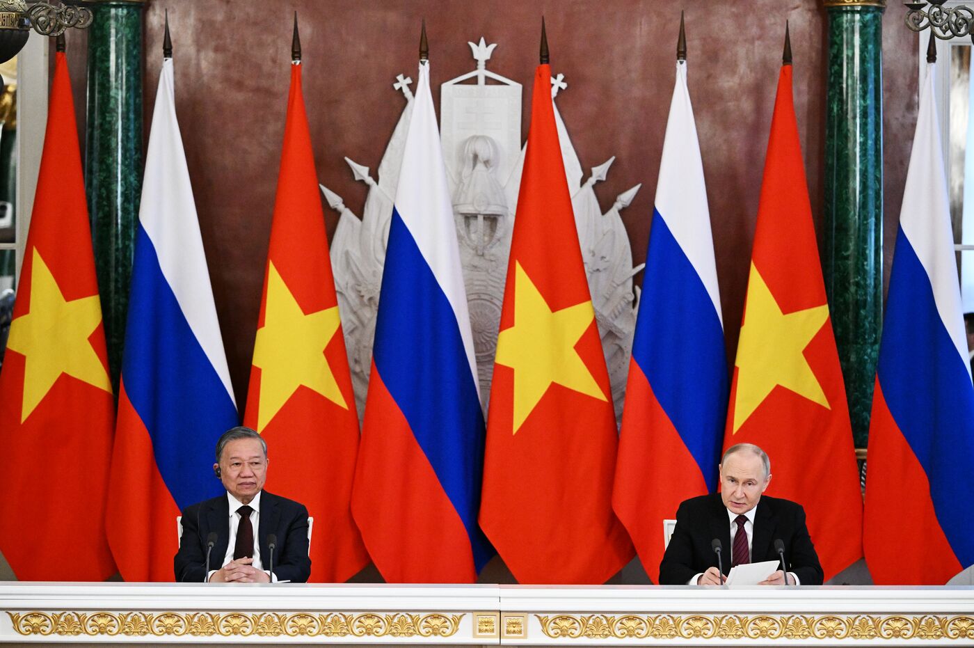 Официальный визит генсека ЦК Компартии Вьетнама То Лама в Россию