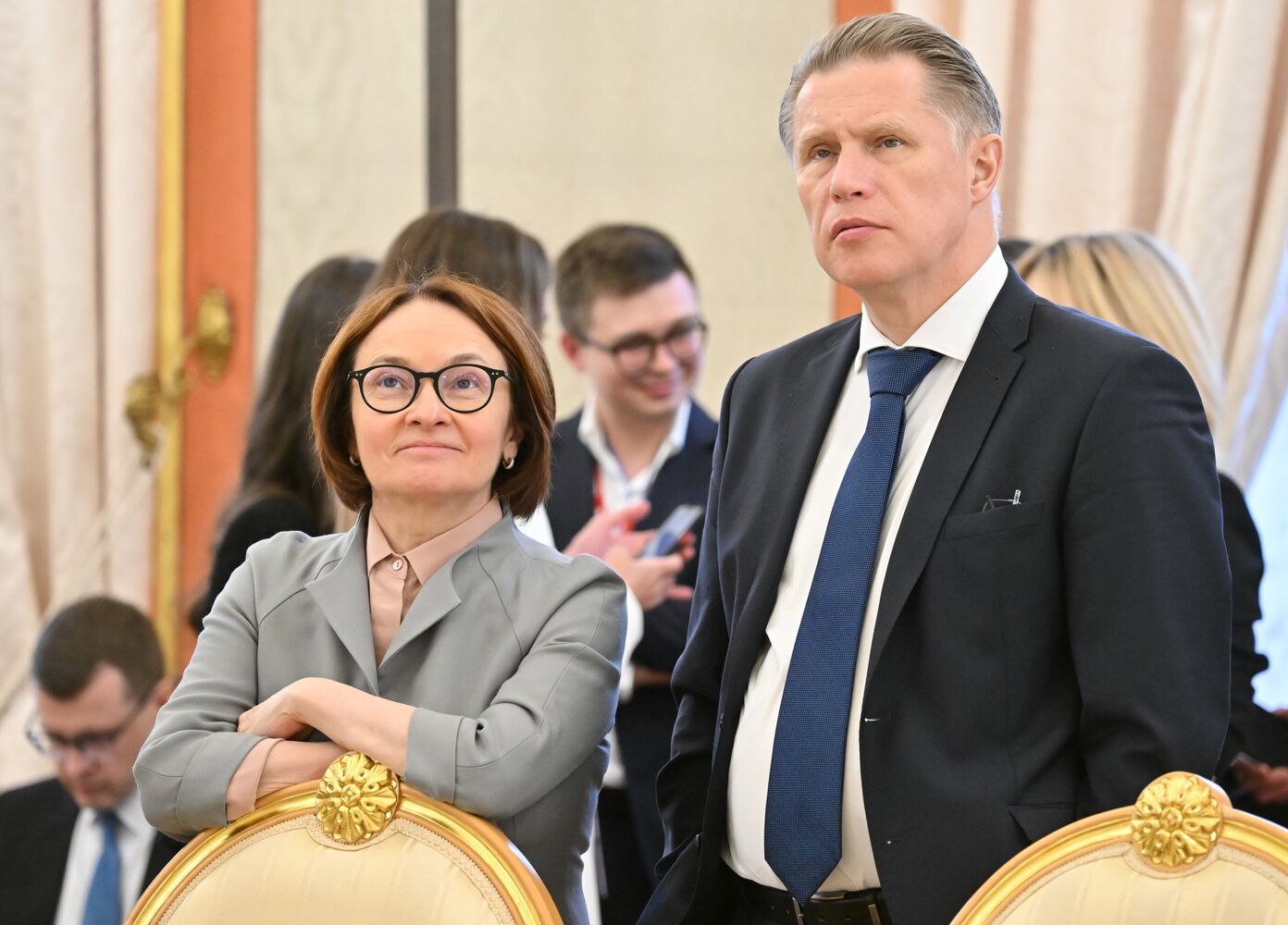 Встреча президента РФ В. Путина и президента Зимбабве Э. Мнангагвы