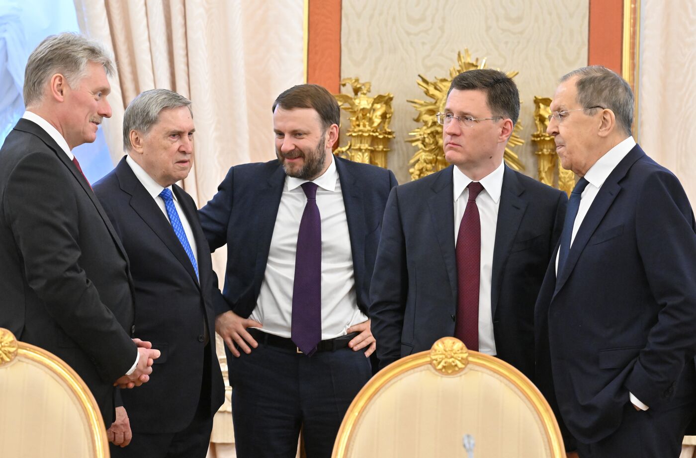 Встреча президента РФ В. Путина и президента Зимбабве Э. Мнангагвы