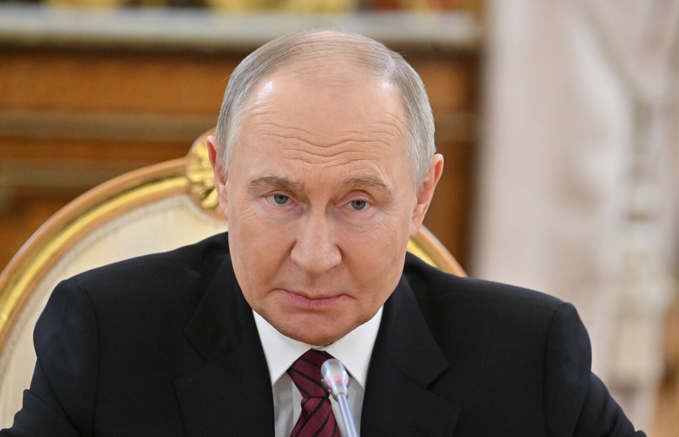 Встреча президента РФ В. Путина и президента Палестины М. Аббаса