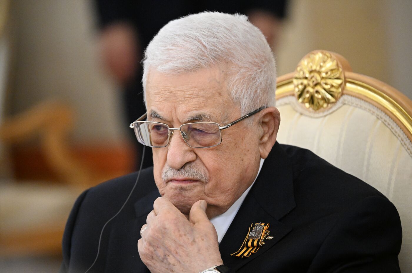 Встреча президента РФ В. Путина и президента Палестины М. Аббаса