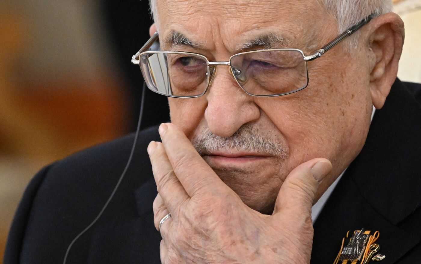 Встреча президента РФ В. Путина и президента Палестины М. Аббаса