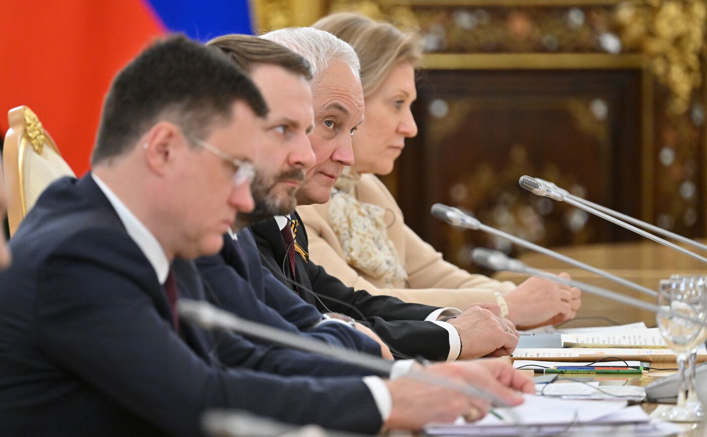 Встреча президента РФ В. Путина и президента Буркина-Фасо Ибрагима Траоре