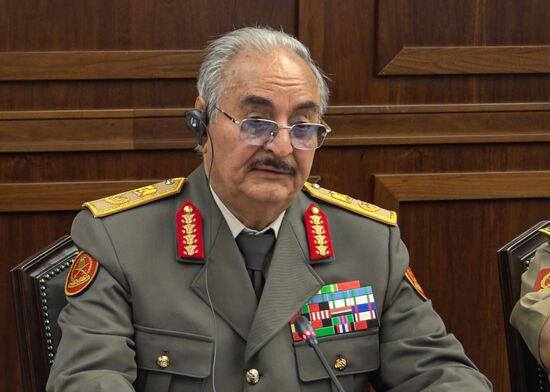 Встреча Министров обороны России и Ливии