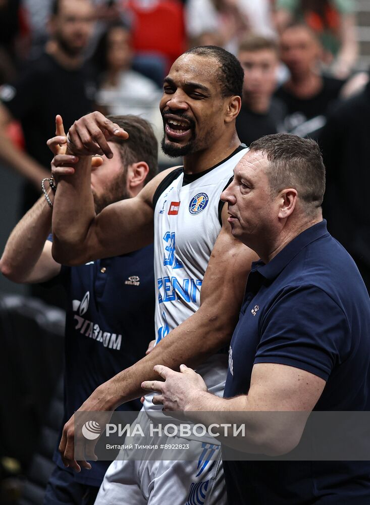 Баскетбол. Единая лига ВТБ. Локомотив-Кубань (Краснодар) - Зенит (Санкт-Петербург)