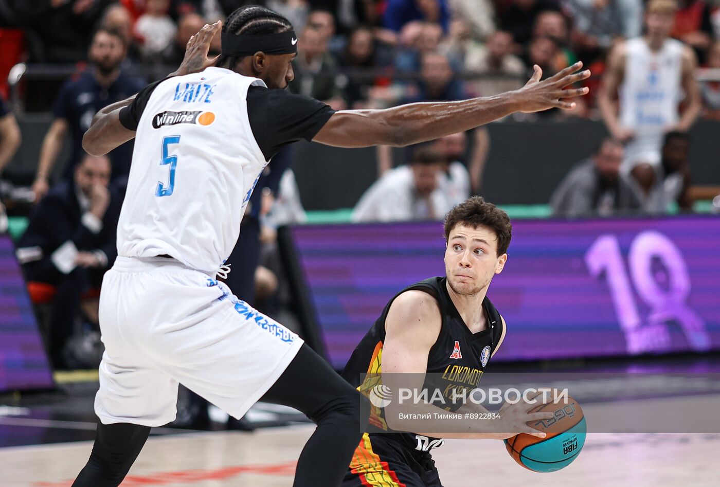Баскетбол. Единая лига ВТБ. Локомотив-Кубань (Краснодар) - Зенит (Санкт-Петербург)