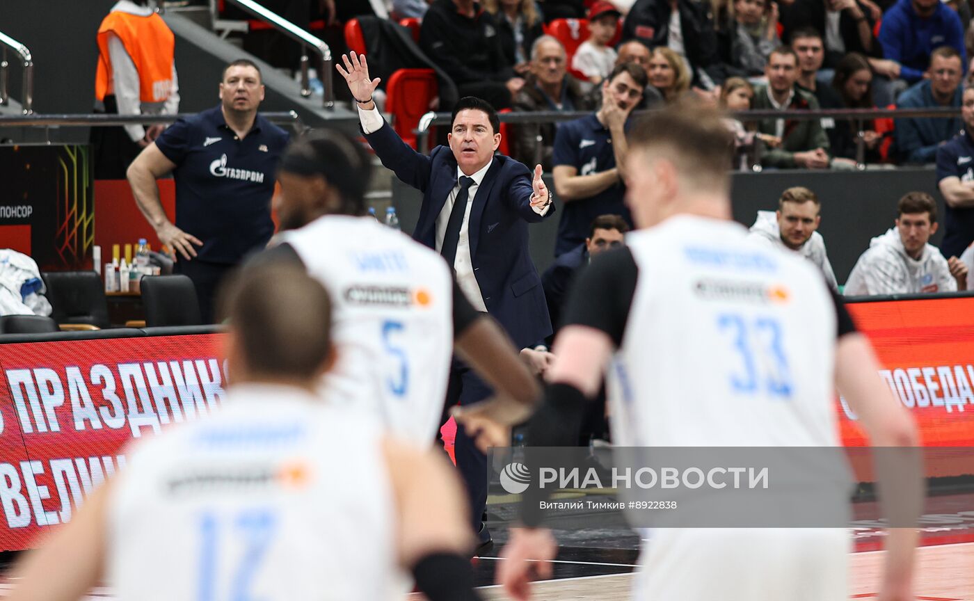 Баскетбол. Единая лига ВТБ. Локомотив-Кубань (Краснодар) - Зенит (Санкт-Петербург)