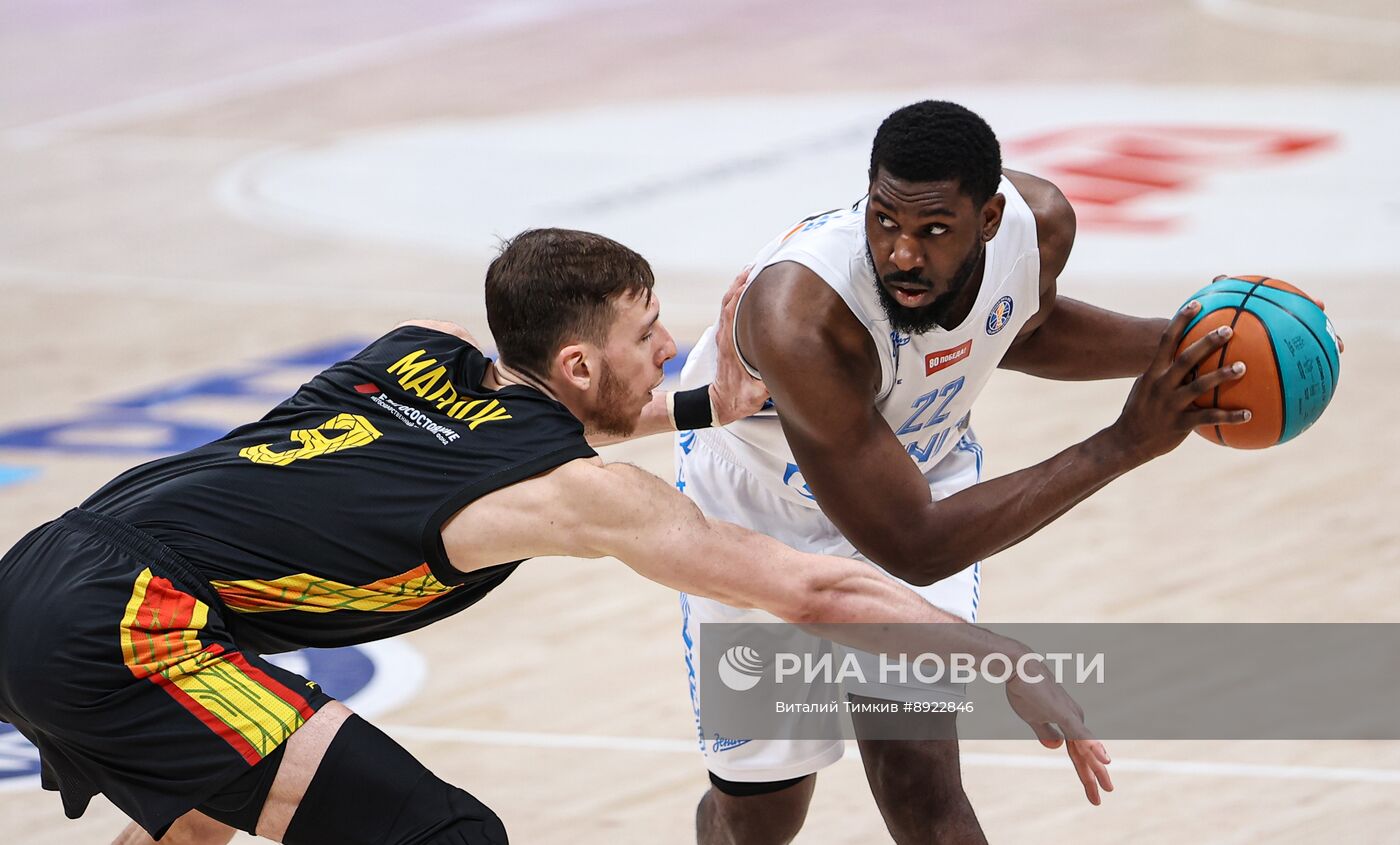 Баскетбол. Единая лига ВТБ. Локомотив-Кубань (Краснодар) - Зенит (Санкт-Петербург)