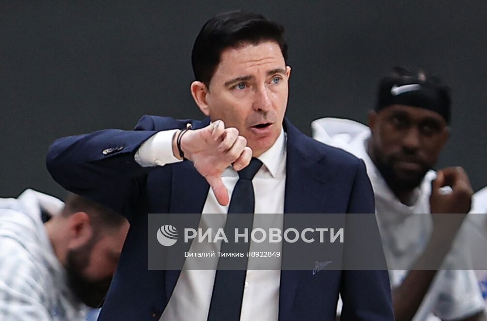 Баскетбол. Единая лига ВТБ. Локомотив-Кубань (Краснодар) - Зенит (Санкт-Петербург)