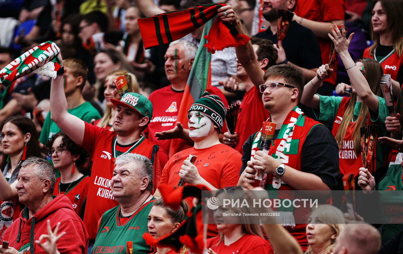 Баскетбол. Единая лига ВТБ. Локомотив-Кубань (Краснодар) - Зенит (Санкт-Петербург)