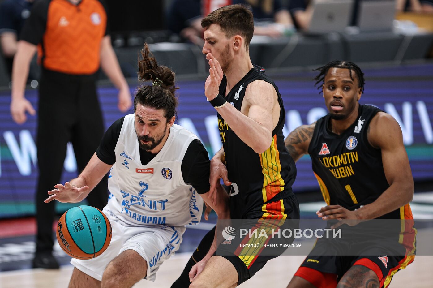 Баскетбол. Единая лига ВТБ. Локомотив-Кубань (Краснодар) - Зенит (Санкт-Петербург)