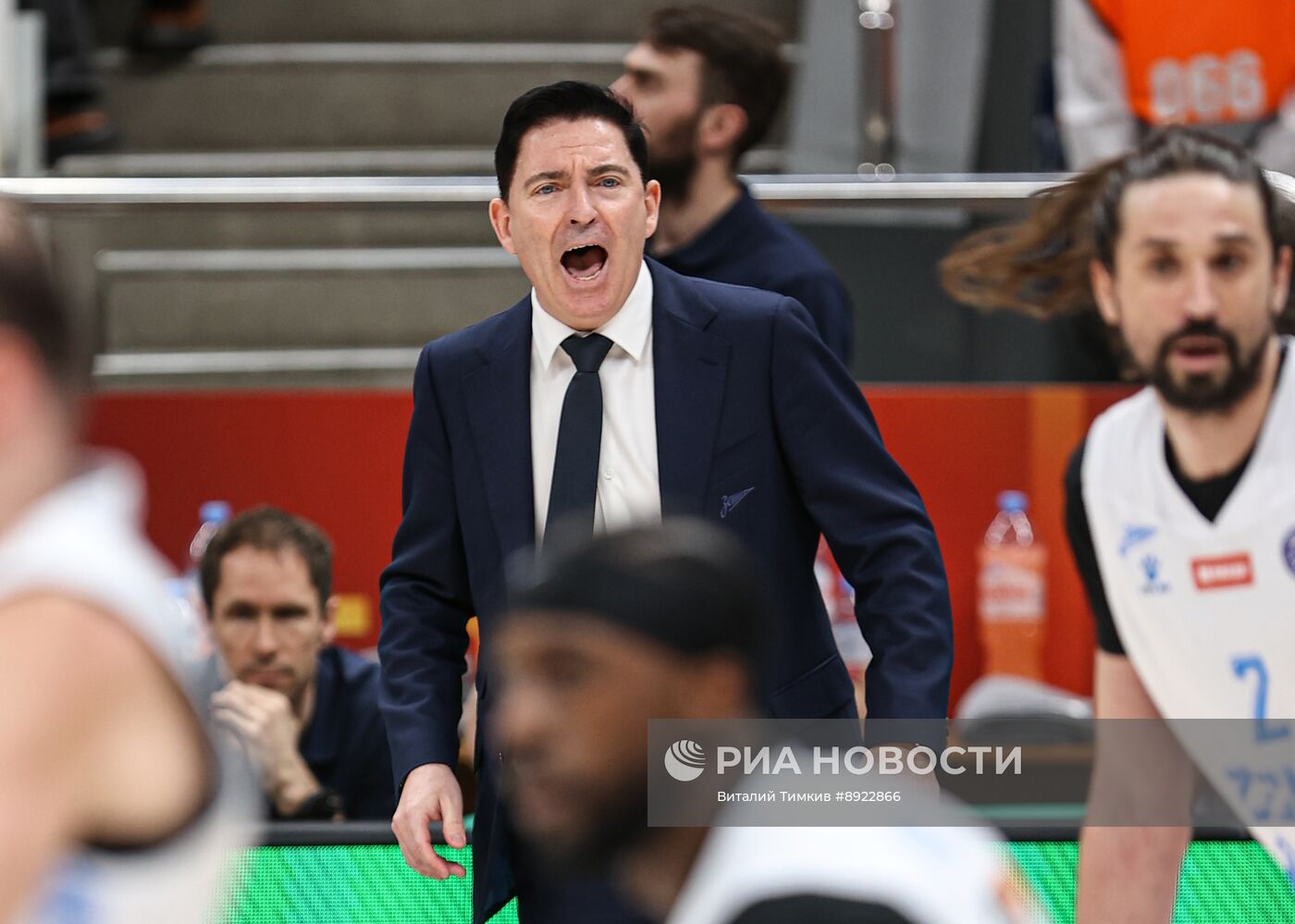 Баскетбол. Единая лига ВТБ. Локомотив-Кубань (Краснодар) - Зенит (Санкт-Петербург)