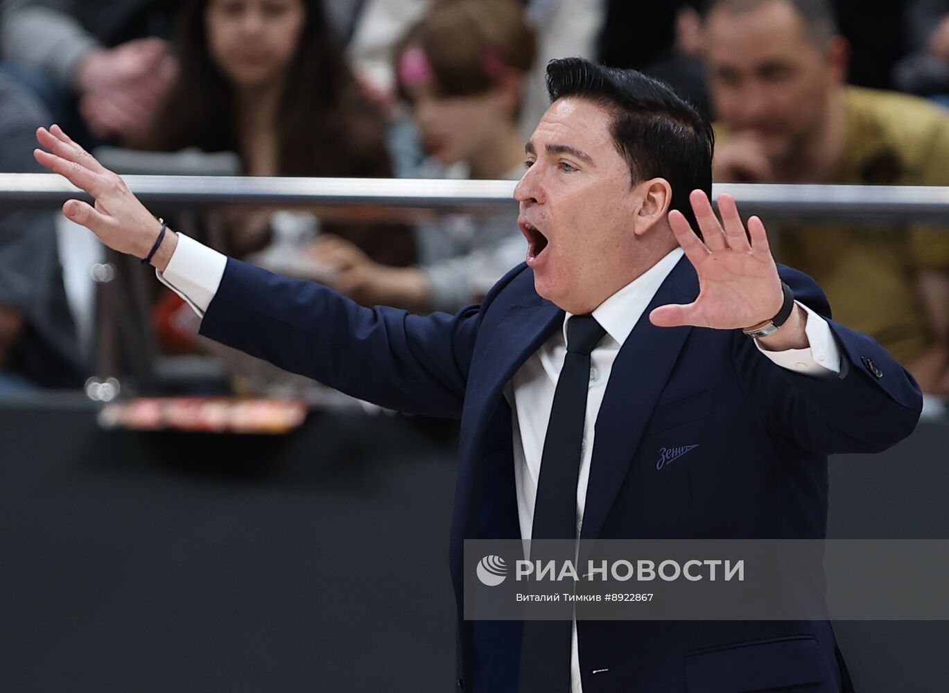 Баскетбол. Единая лига ВТБ. Локомотив-Кубань (Краснодар) - Зенит (Санкт-Петербург)