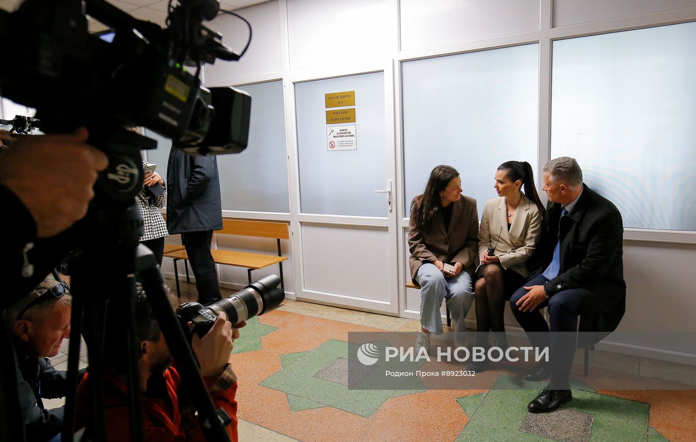 Заседание суда по делу главы Гагаузии Е. Гуцул