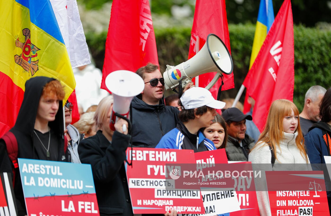 Заседание суда по делу главы Гагаузии Е. Гуцул