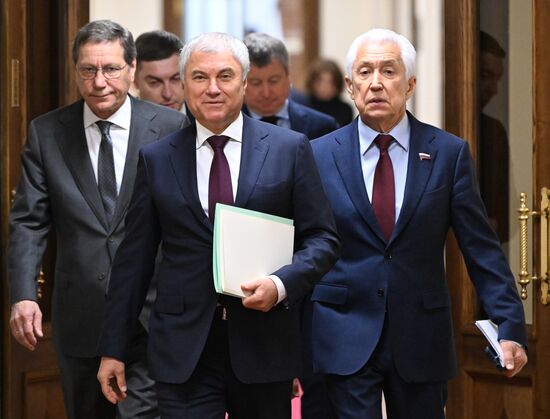 Пленарное заседание Госдумы РФ 