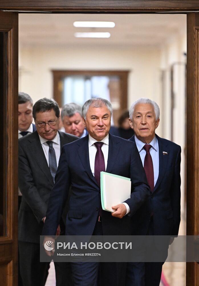 Пленарное заседание Госдумы РФ 