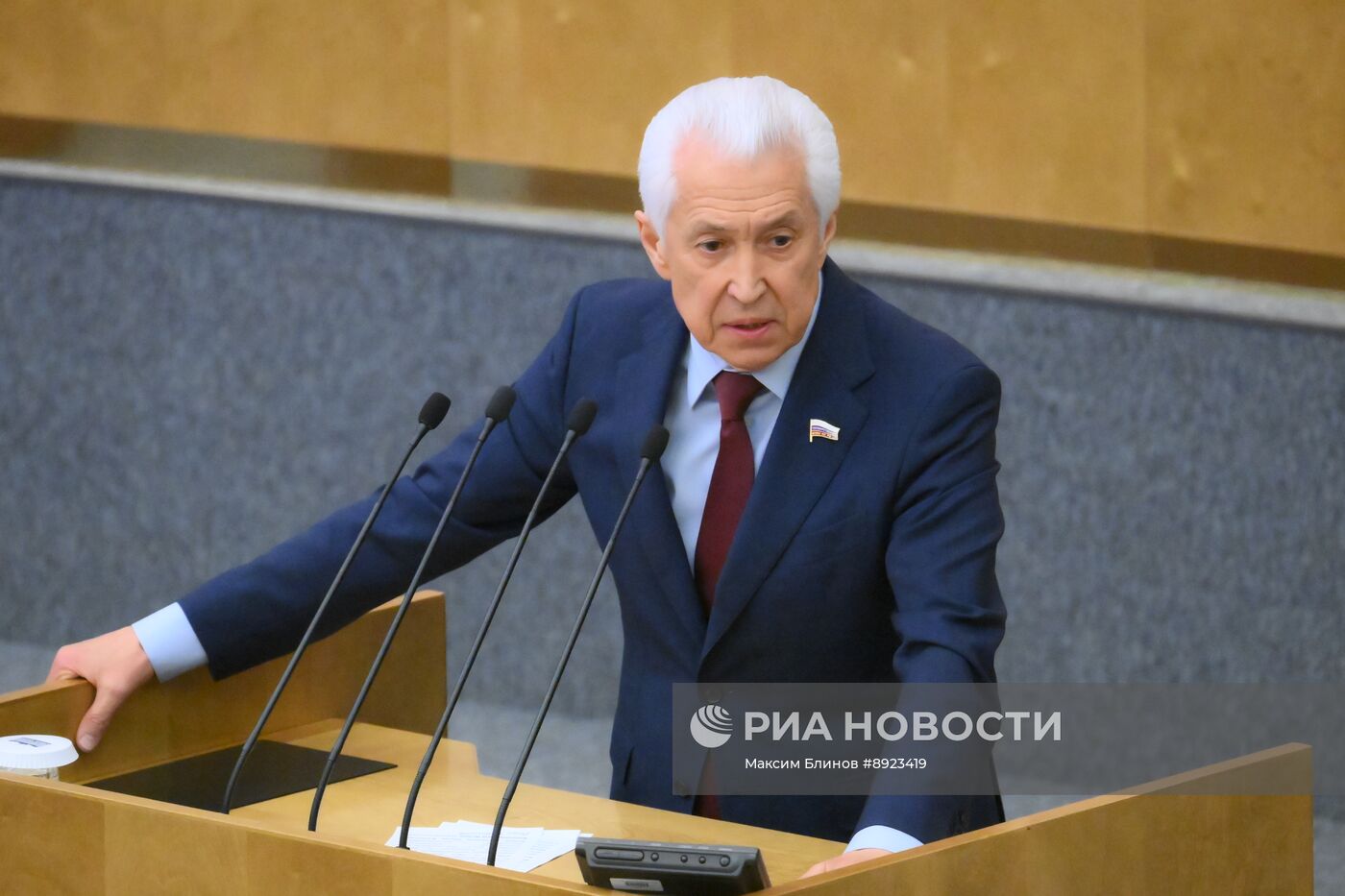 Пленарное заседание Госдумы РФ 