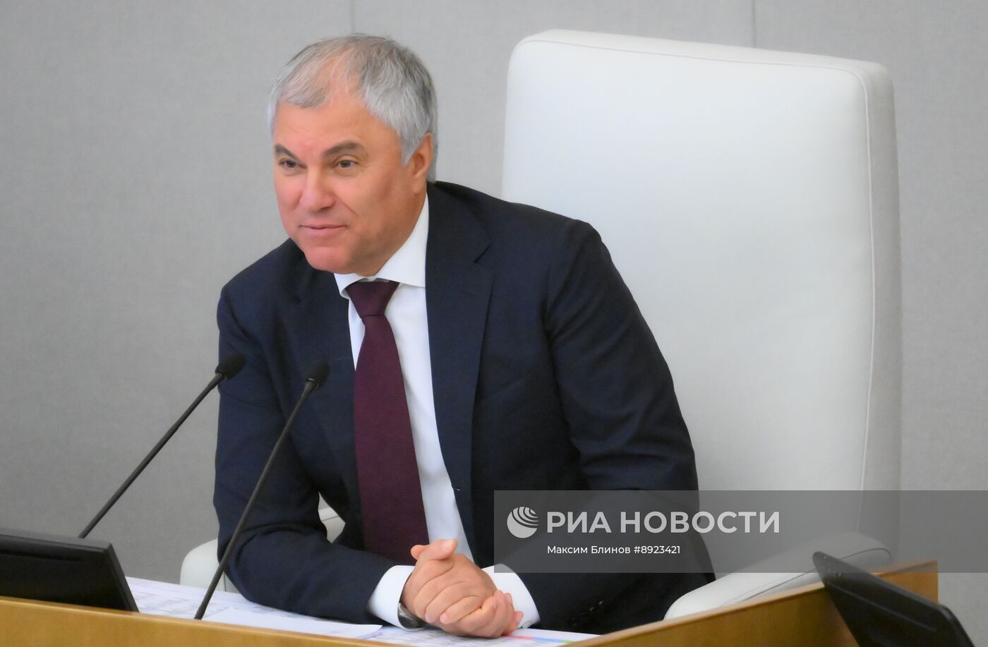 Пленарное заседание Госдумы РФ 