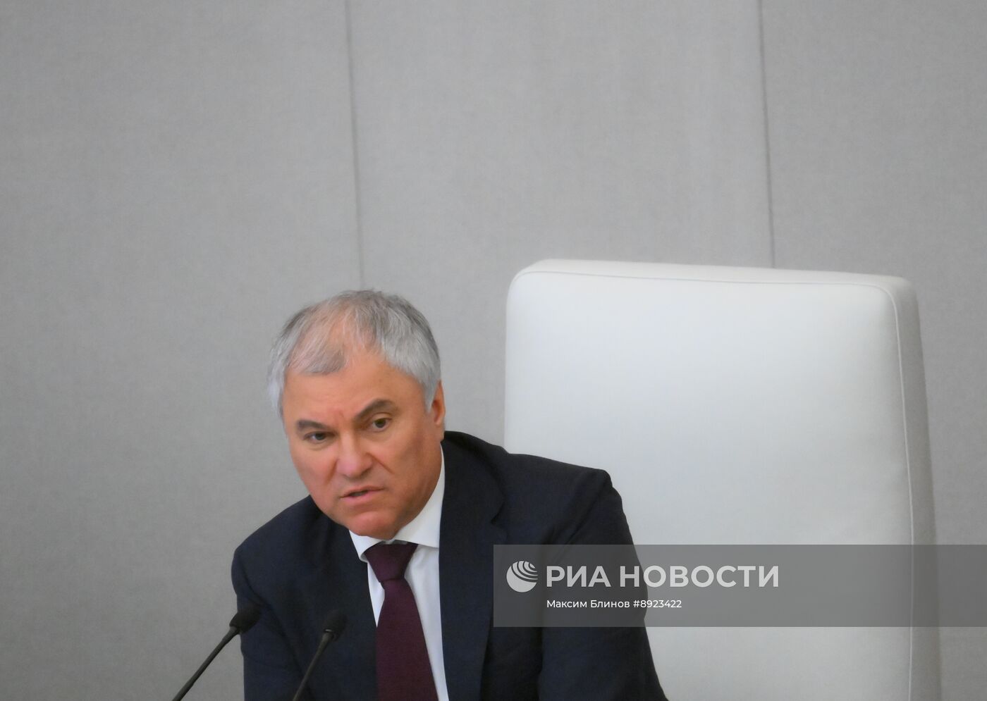 Пленарное заседание Госдумы РФ 