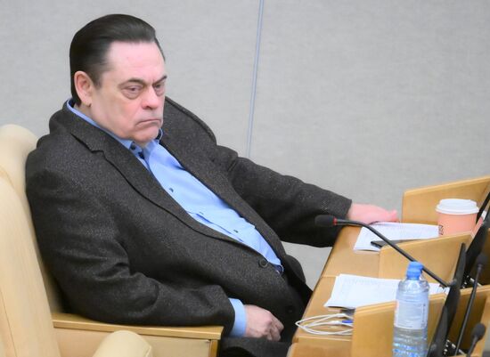 Пленарное заседание Госдумы РФ 