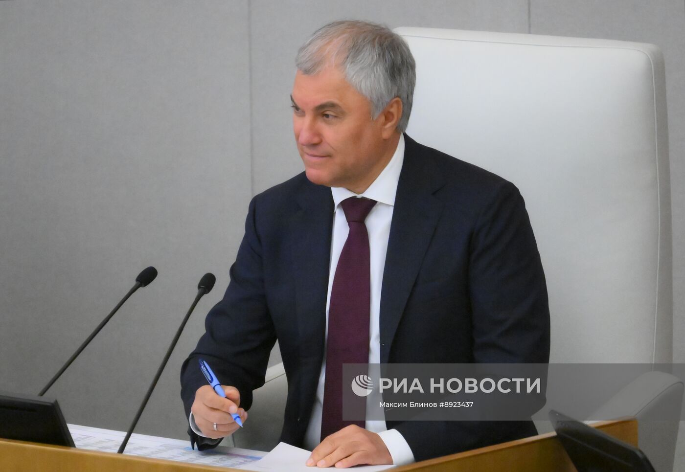 Пленарное заседание Госдумы РФ 