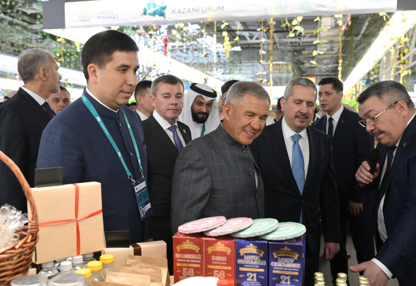 KAZANFORUM 2025. Официальное открытие Международной торговой ярмарки ХаляльKazan Halal Market
