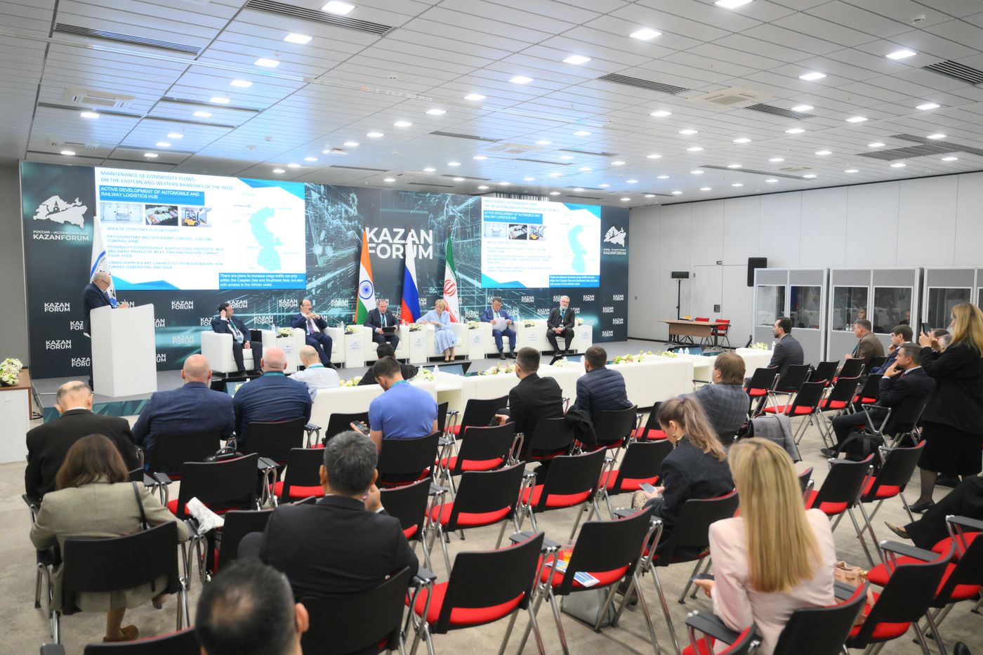 KAZANFORUM 2025. МТК Север-Юг: новая концепция. Быстрый выход на премиальные рынки Востока, Африки, Азии и Индии