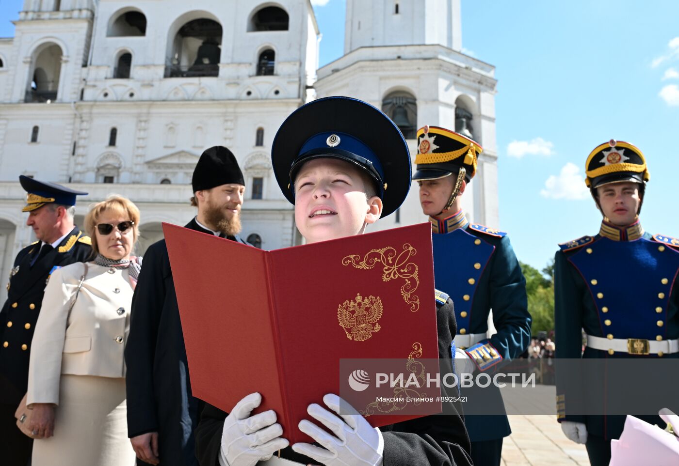 Церемония приведения к клятвам учащихся ФСО России