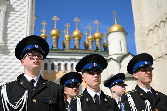 Церемония приведения к клятвам учащихся ФСО России