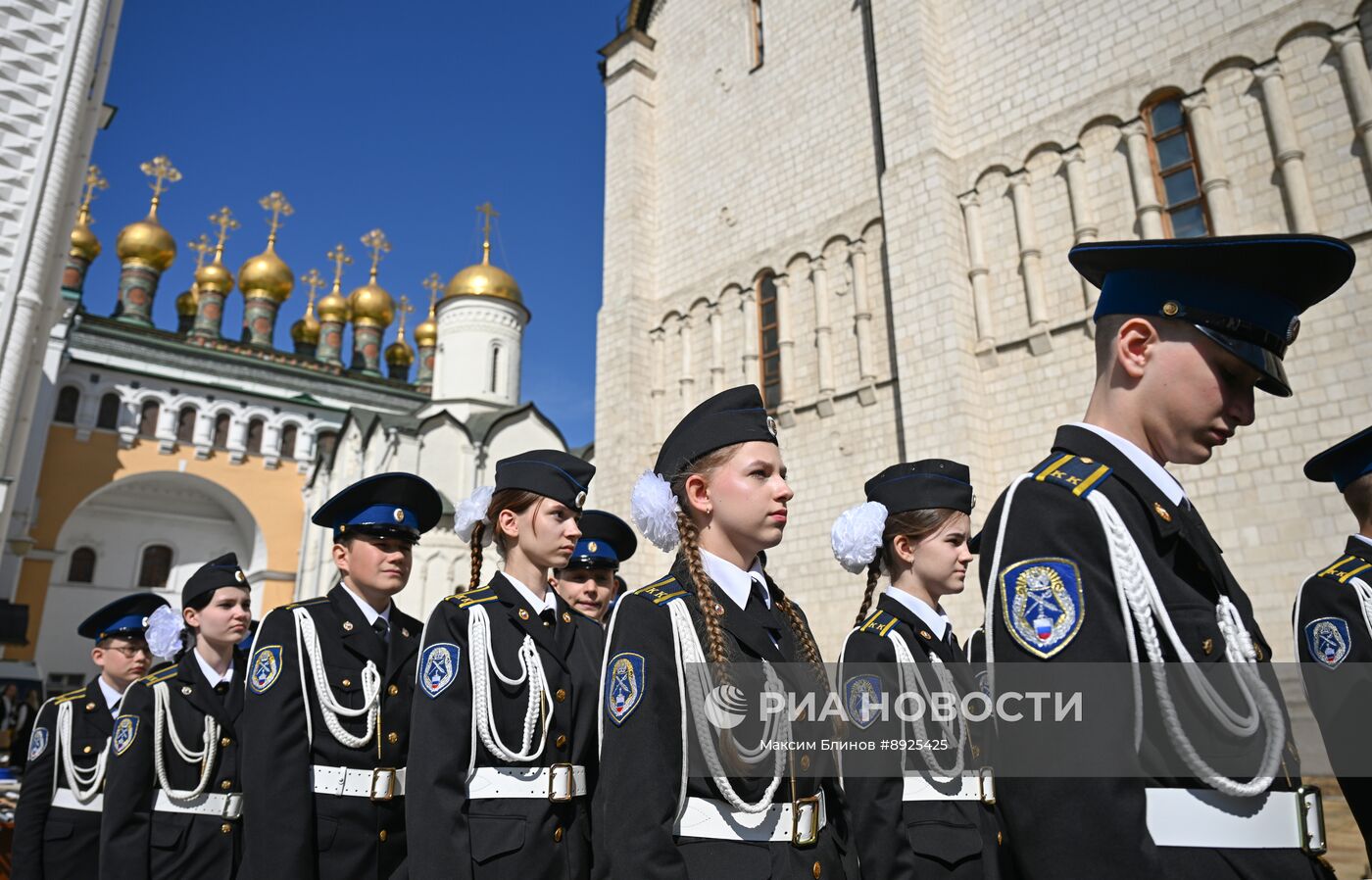 Церемония приведения к клятвам учащихся ФСО России