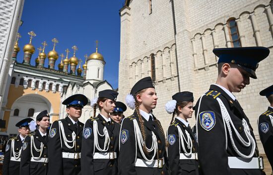 Церемония приведения к клятвам учащихся ФСО России