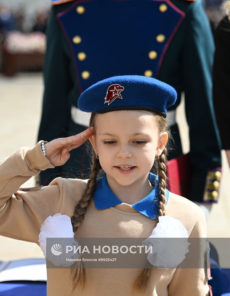 Церемония приведения к клятвам учащихся ФСО России