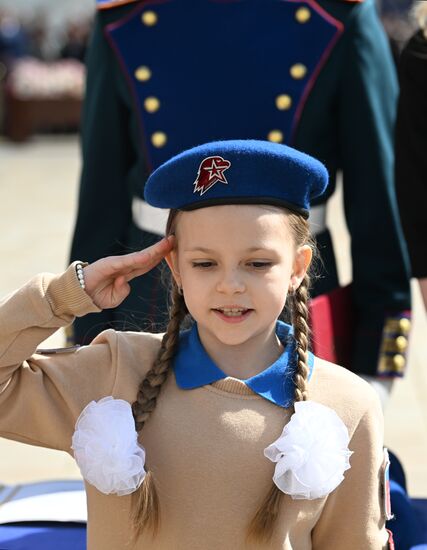 Церемония приведения к клятвам учащихся ФСО России