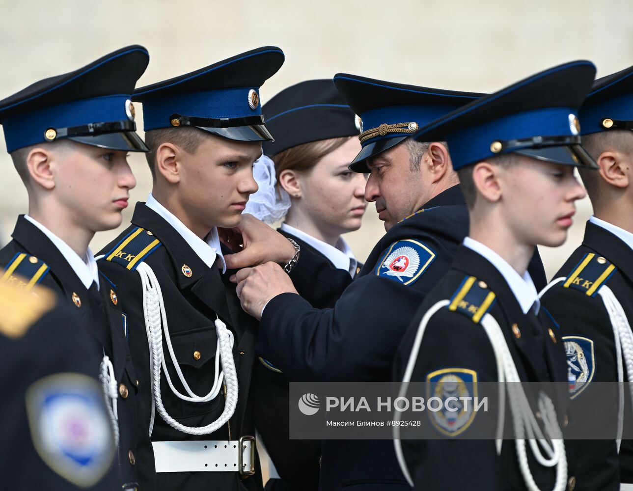 Церемония приведения к клятвам учащихся ФСО России