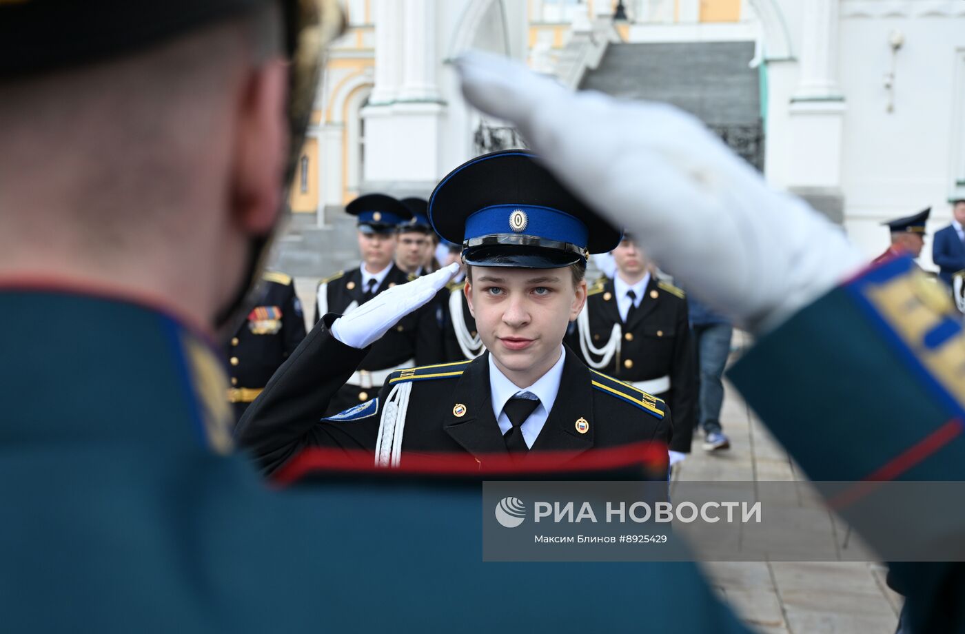 Церемония приведения к клятвам учащихся ФСО России