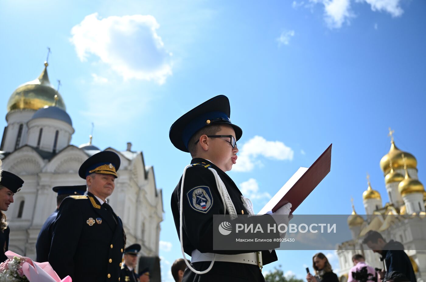 Церемония приведения к клятвам учащихся ФСО России