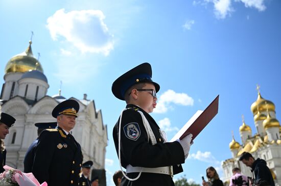 Церемония приведения к клятвам учащихся ФСО России