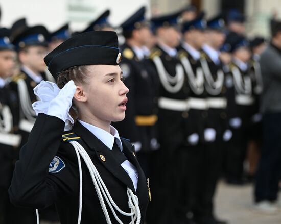 Церемония приведения к клятвам учащихся ФСО России