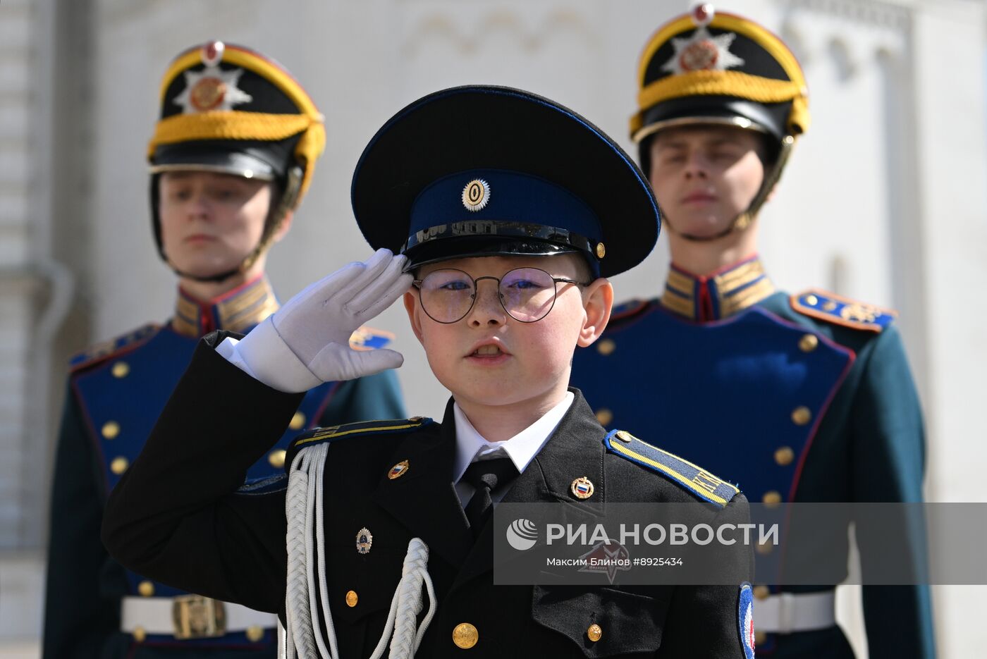 Церемония приведения к клятвам учащихся ФСО России