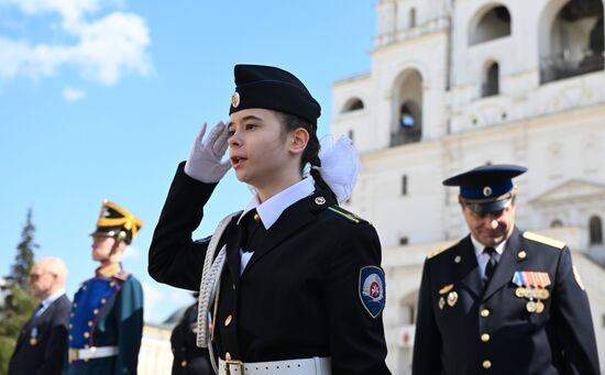 Церемония приведения к клятвам учащихся ФСО России