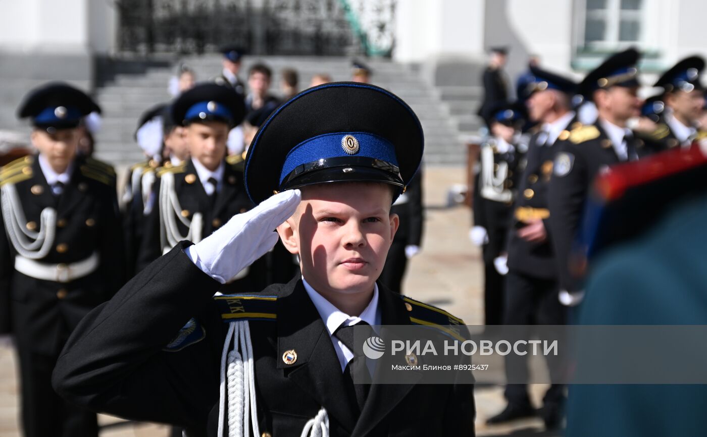 Церемония приведения к клятвам учащихся ФСО России