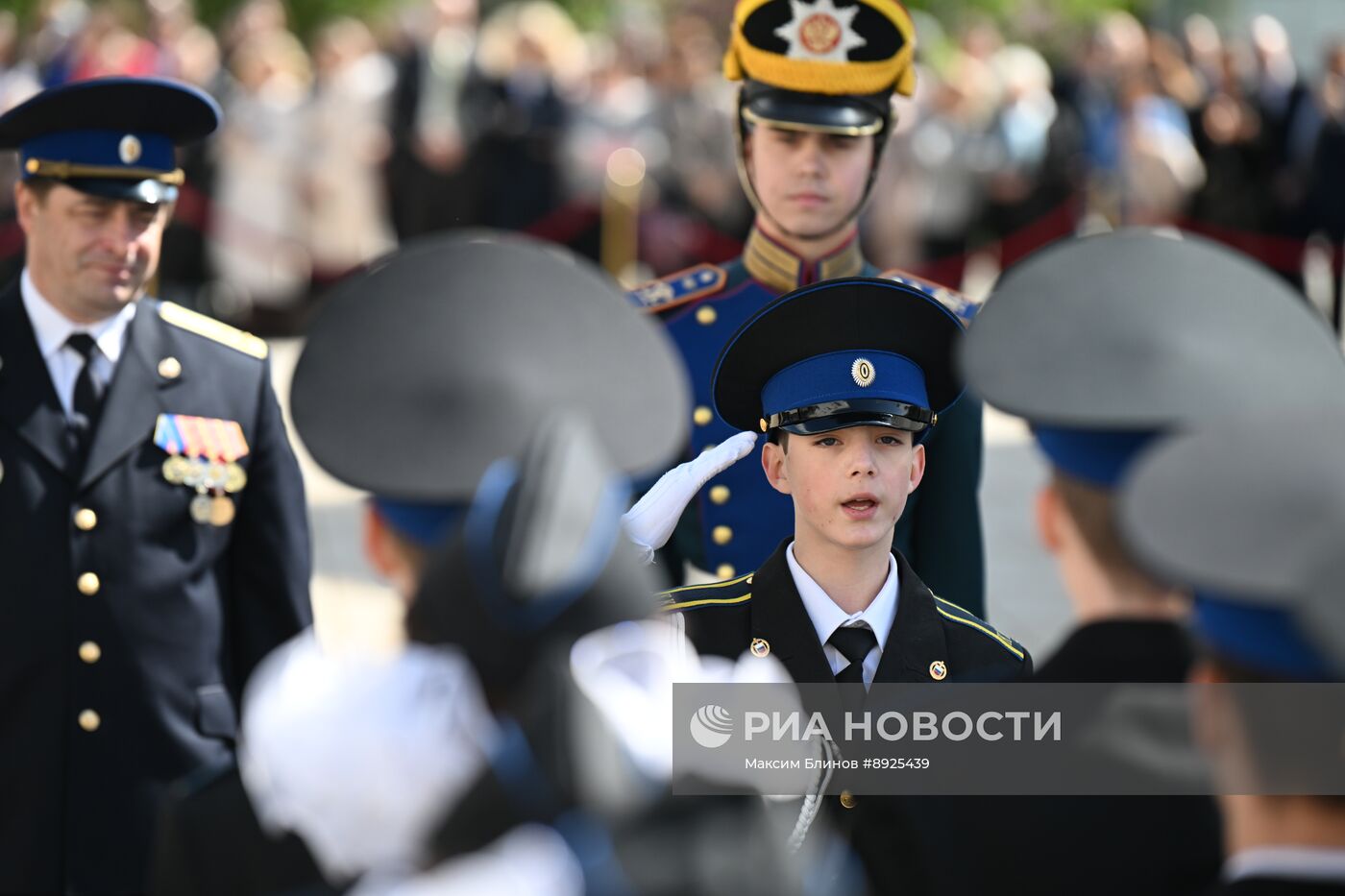 Церемония приведения к клятвам учащихся ФСО России