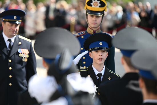 Церемония приведения к клятвам учащихся ФСО России
