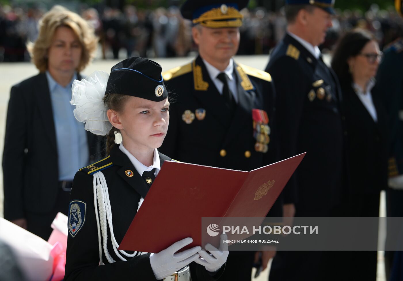 Церемония приведения к клятвам учащихся ФСО России