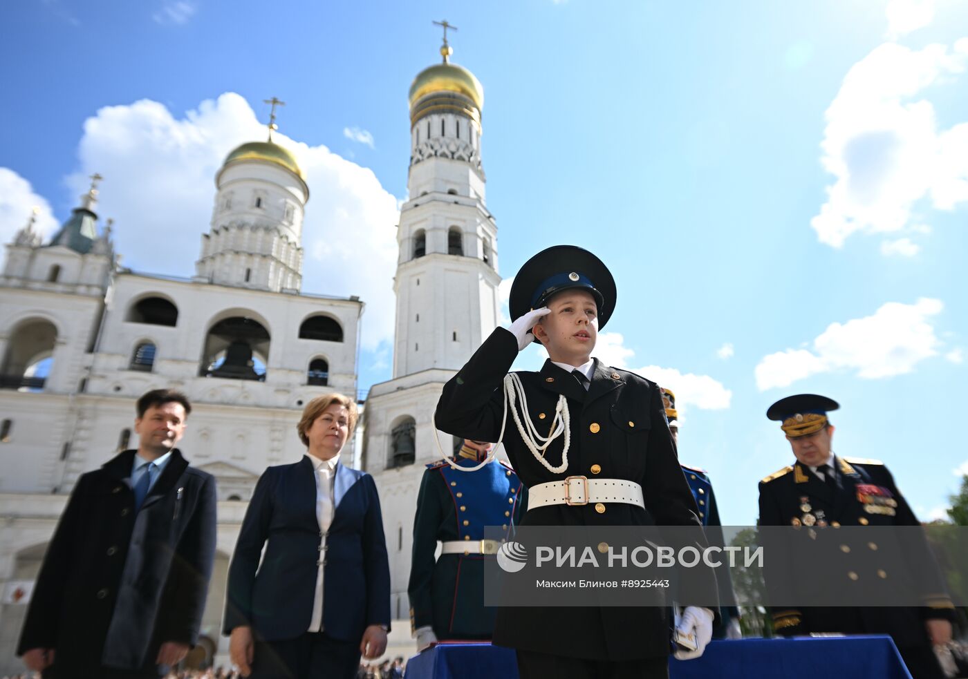 Церемония приведения к клятвам учащихся ФСО России