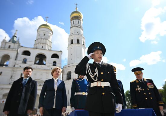 Церемония приведения к клятвам учащихся ФСО России