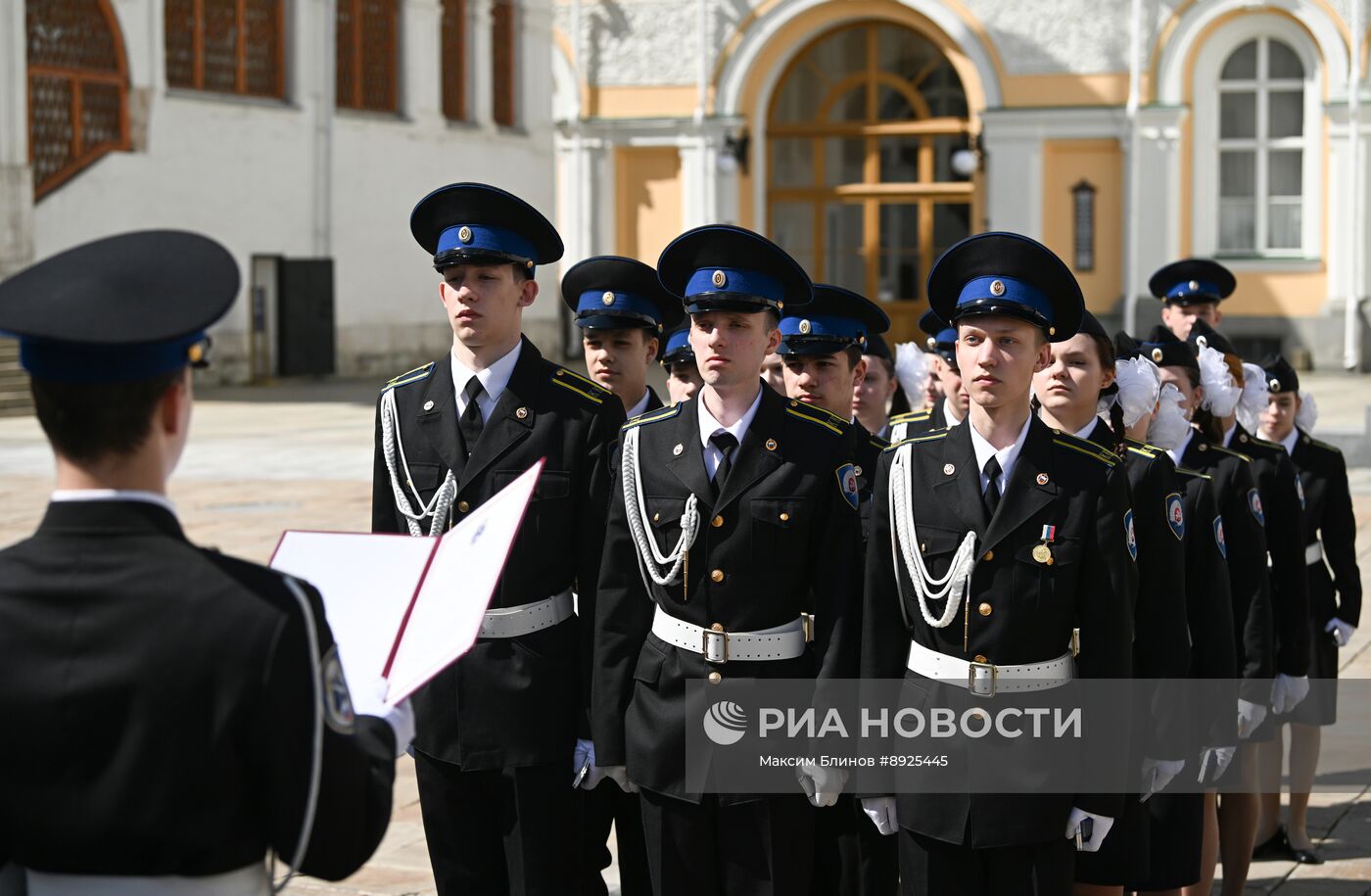 Церемония приведения к клятвам учащихся ФСО России