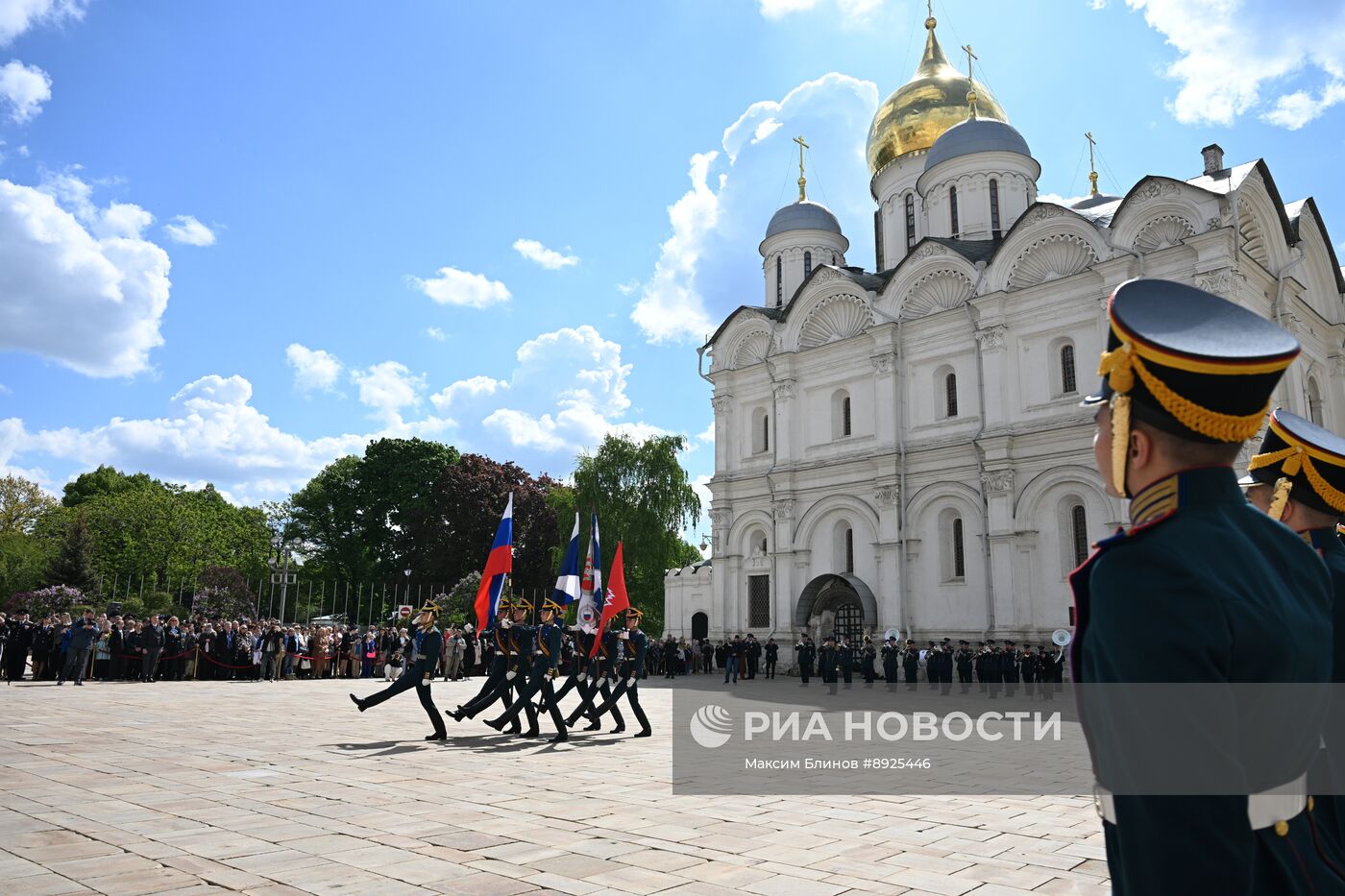 Церемония приведения к клятвам учащихся ФСО России