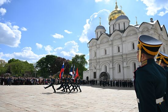 Церемония приведения к клятвам учащихся ФСО России